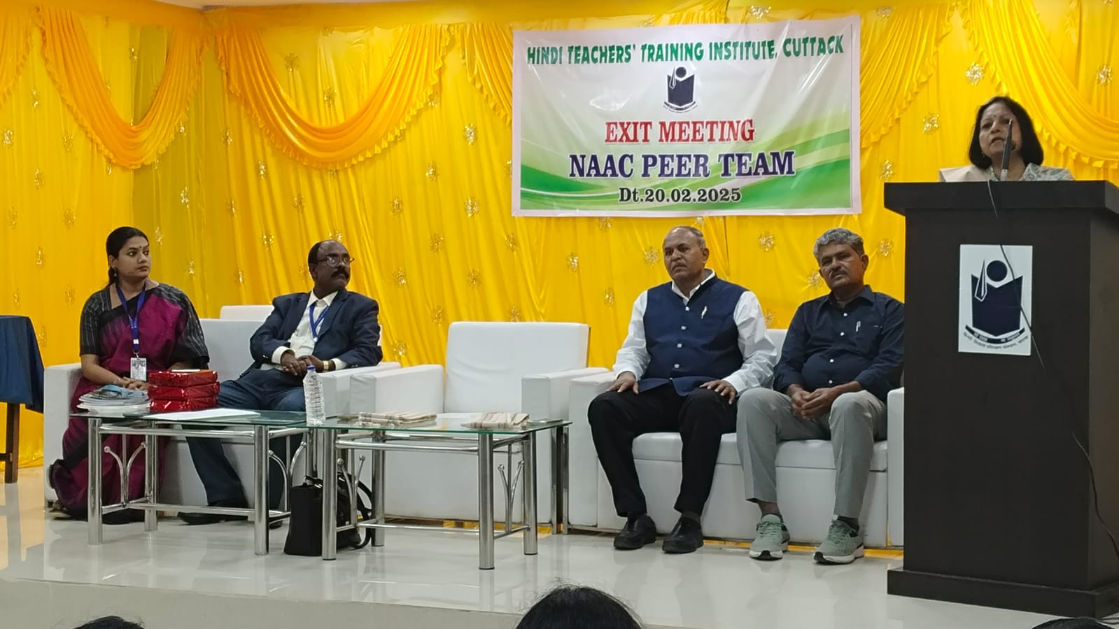 NAAC PEER TEAM VISIT